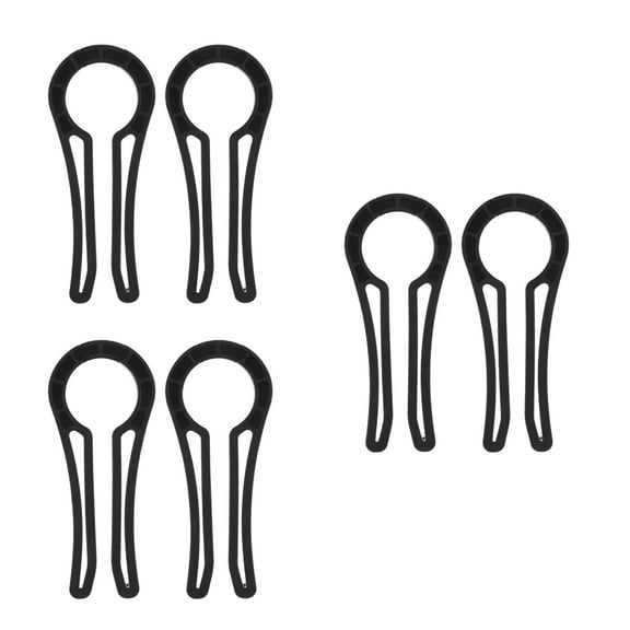 LAMIRO 6 Pcs Gas Stove Knob Locks Safety Covers for Child Baby Proof Oven Knobs Guard for Kids and Pets Protection