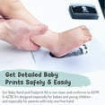 thumbnail image 2 of Baby Hand and Footprint Kit by Forever Fun Times | Get Hundreds of Detailed Prints with One Baby Safe Ink Pad | Easy to Clean, and Works with Any Paper or Card | Clean and Safe, 2 of 8