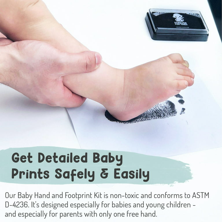 Baby Hand and Footprint Kit by Forever Fun Times