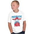thumbnail image 3 of USA American Patriotic Papa Smurf Boys Kids T Shirt Tees Tops Teen Brisco Brands M, 3 of 6