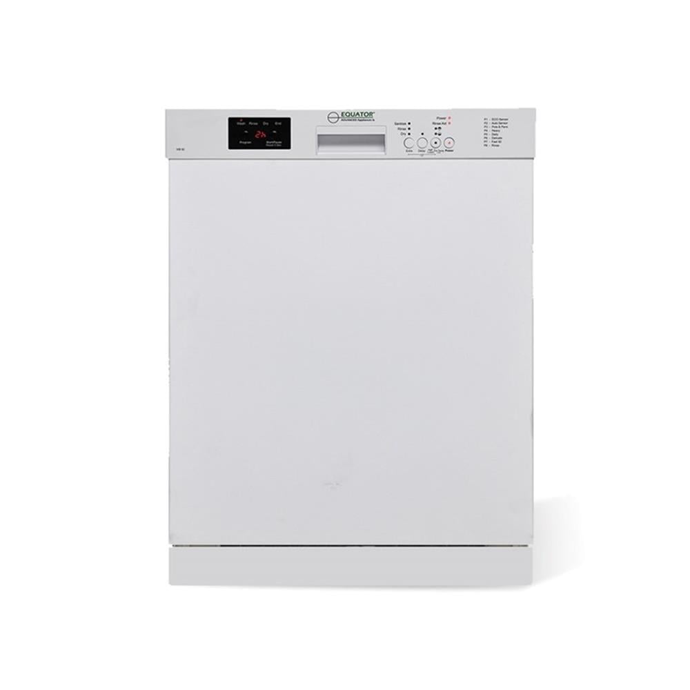 Pemberly Row Metal 24" Built in 14 place Dishwasher in White