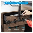 thumbnail image 2 of Cabinet Hardware Jig Tool Drill Punch Locator Adjustable Drill Template Guide For Door &amp; Drawer Handle Knob Installation Tools ,Adjustable and Accurate, 2 of 7
