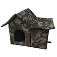 thumbnail image 3 of Tienda para dormir para gatos, cueva, caseta para mascotas salvajes, casa cueva, casa para gatos a prueba de lluvia, fría y resistente al viento, para, 3 of 8