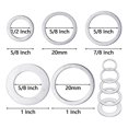 thumbnail image 3 of 20 Pcs Saw Blade Bushing Set Saw Blade Adapter Ring Saw Blade Spacer,For Saw Blade, Marble Blade Inner Hole Conversion,, 3 of 6