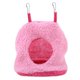 thumbnail image 1 of Berber Fleece Hanging Parrot Hammock, Warm and Soft Hanging Bed, Ideal for Pet Birds, Pink, 1 of 4