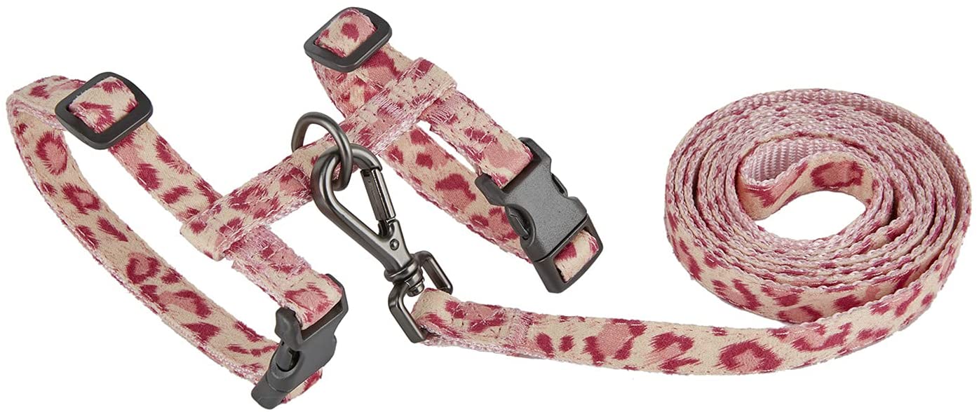 AIMTYD Adjustable Cat Harness Leash Set, Escape Proof Cat Harness H