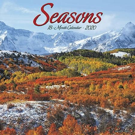 Willow Creek Press 2020 Seasons Wall Calendar - Walmart.com