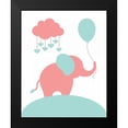 thumbnail image 2 of Robinson, Tamara 20x24 Black Modern Framed Museum Art Print Titled - Elephant, 2 of 5