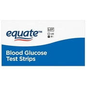 Equate Blood Glucose Test Strips, 50 Count