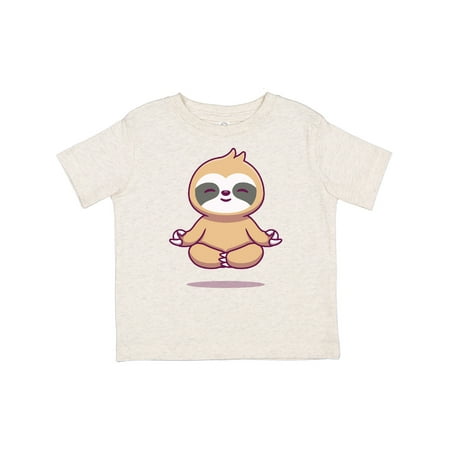 

Inktastic Meditating Sloth Gift Toddler Boy or Toddler Girl T-Shirt