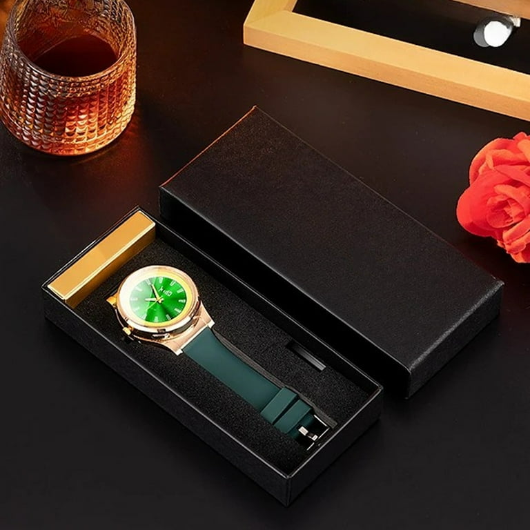 Hengsof New Military USB Lighter Watch Men's Casual Wristwatches with Windproof Flameless Cigarette Cigar Lighter