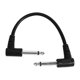 thumbnail image 5 of 3X Cables de Pedal de Efecto de Guitarra Cable de Conexión Cable de Pedal de de 6,35 mm Cable de Ángulo Recto de 21 cm de Cable de Cobre Accesorios de Guitarra, 5 of 8