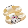 thumbnail image 1 of Birdeem Toddler Slippers Baby Girls Cute Cartoon Rabbit Eva Soft Non-Slip Thick Bottom Outdoor Slippers, 1 of 5