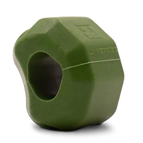 Ejercitador facial Jawzrsize Pop 'N Go para mandíbula, cara y cuello, verde