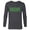 Charcoal Heather, variant on Marvel 85th Anniversary We Are Groot Super Hero Icons Logo - Long Sleeve T-Shirt for Men - Customized-Charcoal Heather