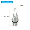thumbnail image 2 of 5Pcs 0.3mm Air Brush Nozzle Only Nozzle Replacement Parts Accessories Brass Aluminum for Air Brush Nozzle Art Craft Projects, 2 of 5
