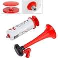 thumbnail image 3 of Bocina de aire de mano para deportes, bocina de aire de ruido fuerte para acampar, bocina de aire fuerte para motocicleta, bicicleta, camping, deporte, trompeta de barco, 3 of 5