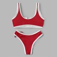 thumbnail image 3 of Aayomet Swimming Suits for Women Conservative Comfortable Swimsuit Swimwear (Red, S), 3 of 4