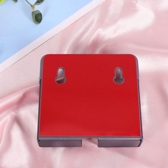 WASHWEPE Soporte De Carga Para Móvil Montaje En Pared Color Oscuro Con Organizador De Cables