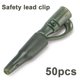 thumbnail image 3 of 50x mangas antienredos, accesorios giratorios, línea de fijación de Clip, herramientas de pesca de carpa Likrtyny Para estrenar, 3 of 9