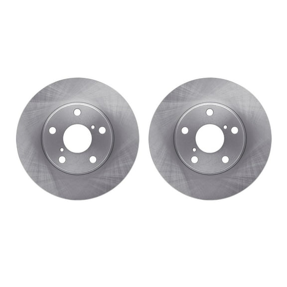 Dynamic Friction Company Front Brake Rotors 6002-76124