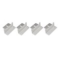 thumbnail image 2 of Soporte De Montaje Solar 4 Uds. Soportes En Z para Panel Solar, Kit De Tornillos De Soporte De Montaje para Panel Fotovoltaico De Aleación De Aluminio para Techo De Rejilla De Barco Y Remolque RV, 2 of 8