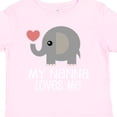 thumbnail image 4 of Inktastic Nanna Loves Me Grandchild Boys or Girls Toddler T-Shirt, 4 of 5