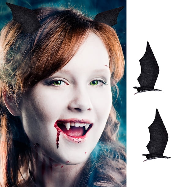 Xihbxyly Oferta de iluminación Diadema de diablo para Halloween, horquilla divertida para niña, disfraz de araña, accesorios para baile de graduación