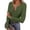 001_Army Green, variant on Women's Fall Long Sleeve Henley Shirts Button Down Ribbed Slim Fit Basic Tees Casual Fall Tops