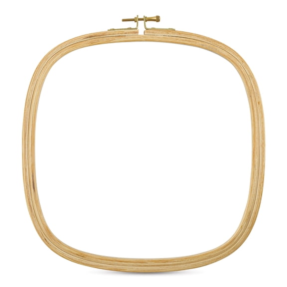 DMC Wooden Needlework Hoop - Square, 25 cm