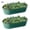 Green, variant on 2 Pack-Green Galvanized Raised Garden Bed, 4×2×1ft Planter Box for Outdoor Use with Easy Assembly, Large Garden Bed for Vegetables, Fruits, and Flowers