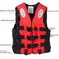 thumbnail image 3 of Chaleco salvavidas para adultos y niños, para nadar, pescar y hacer esnórquel, chaleco salvavidas flotante, control de inundaciones, control de inundaciones con bote dragón, 3 of 3