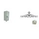 thumbnail image 1 of Contenedor de almacenamiento,Mini armario organizador de cosméticos de escritorio,Decoración de pared con pergaminos,Decoración de pared con pergamino,arte rústico de metal,Figura, 1 of 8