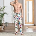 thumbnail image 2 of Rateoe Summer Pattern Men’s Ultra-Soft Comfy Pajama Lounge Pants Sleepwear,Comfortable Lounge Wear,lightweight Pajamas, Casual Home Wear-Small, 2 of 6