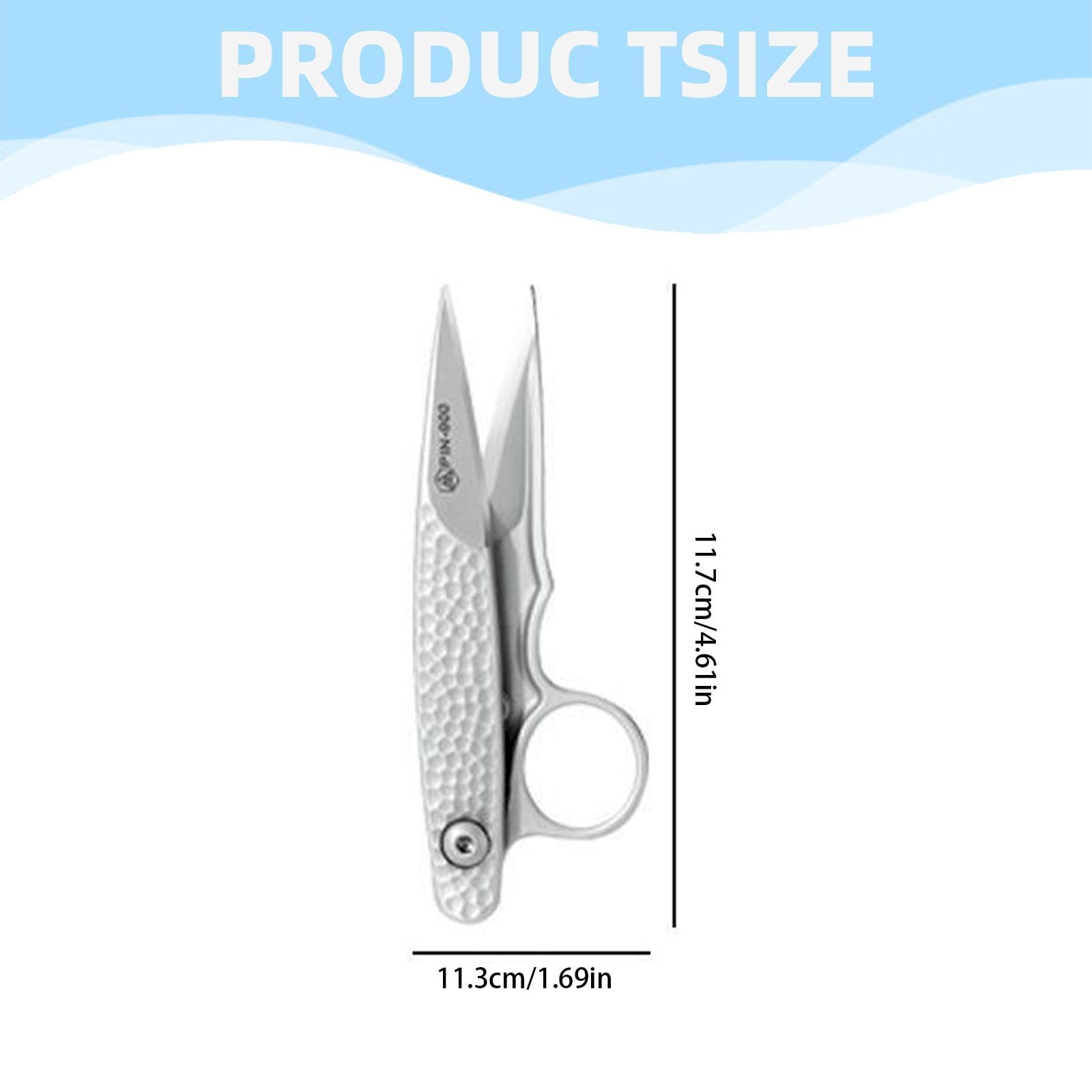 XKHBDL Premium Fabric Scissors for Cutting Clothes, Small Multi-Purpose Stainless Sewing Leather Dressmaking, Professional Crafting Shears Microcrystalline Steel Shears Office Cutting Tools