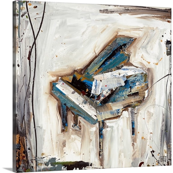 Great BIG Canvas Abstract Music Painting Contemporary