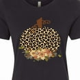 thumbnail image 4 of Inktastic Cheetah Print Pumpkin Women's T-Shirt, 4 of 5