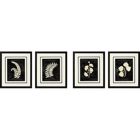 - Decoupage Framed Art, Set of 4
