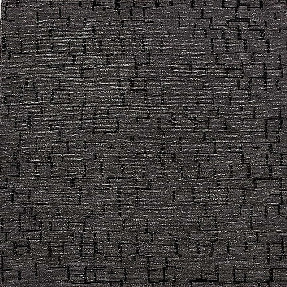 Ahgly Company Indoor Square Mid-Century Modern Mid Gray Oriental Area Rugs, 5' Square