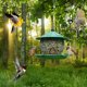 thumbnail image 4 of Fiudx Comedero Metálico para Pájaros, Dispensador Automático de Alimento para Colibríes, Decoración Colgante Duradera para Exteriores, Diseño de Fácil Instalación, Atracción para Observar Aves En El, 4 of 6