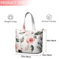 thumbnail image 4 of Pioneer Flower Floral Print Pattern Travel Tote Bags for Women Carry On,Large Weekender Bags for Women Travel,Multi Functional Duffle Bag for Work,Shopping,Sports, 4 of 5