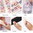 thumbnail image 3 of Autocollant Watermark pour Ongles Printemps et Été Aquarelle Florale, 3 of 5