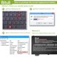 thumbnail image 4 of Batería Bituli AP18E7M AP18E8M 58,75 Wh 3815 mAh 15,4 V, 4 of 6
