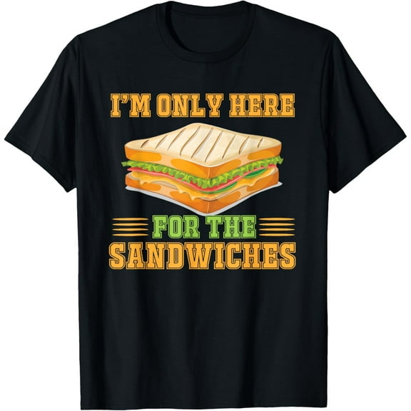 t-shirt Funny Sandwich Design Sandwich Lover T-Shirt.