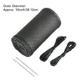 thumbnail image 2 of Youkk Car Steering Wheel Cover Elastic Coated Stylish Breathable Anti-skid Replacement Automotive Wraps Wrapping Protector, 2 of 6