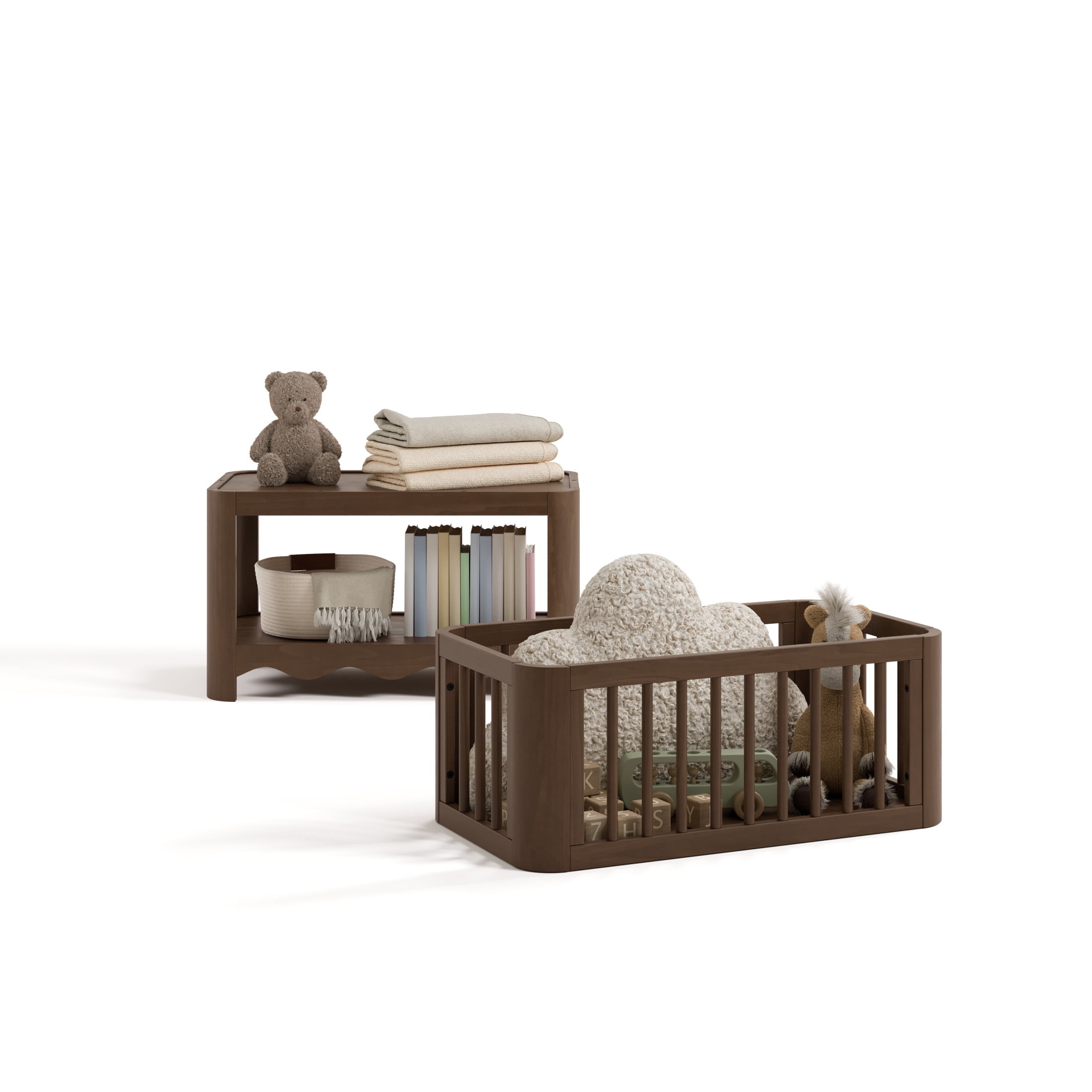 Storkcraft Casablanca 3-in-1 Convertible Bassinet, Hazelnut