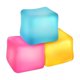 thumbnail image 1 of Zmeidao Liquidación 3 piezas Cubo mágico de descompresión Juguetes antiestrés para aliviar la ansiedad y el estrés Gel de alta densidad relleno para el aula Juguetes calmantes para niños Adultos Niños, 1 of 5