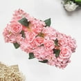 thumbnail image 3 of Wedding Arch Flowers Row, Table Runner Centerpieces - Rose Flower Arrangements Decor for Sweetheart Reception Wedding Ceremony and Flower Wall Backdrop, 3 of 7