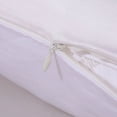 thumbnail image 4 of Fundas de almohada de microfibra ligeras, supersuaves y de fácil cuidado, paquete de 2, estándar, blanco brillante, 4 of 5