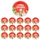 thumbnail image 4 of Decoraciones para fiestas navideñas, platos desechables, platos de Papá Noel con dibujos animados, juego de vasos de papel, cubiertos para fiestas, cubiertos desechables, 4 of 7